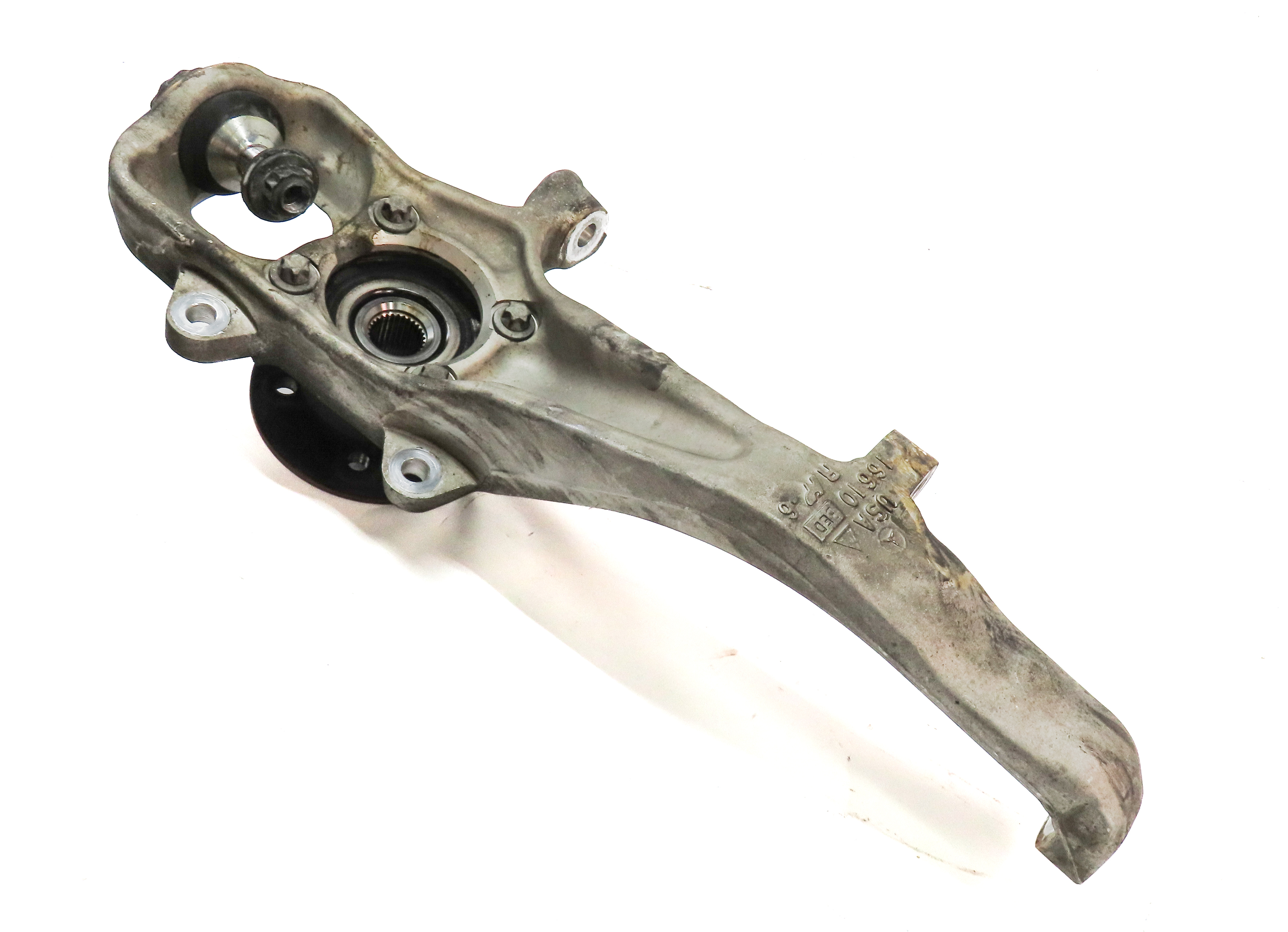 12-19 MERCEDES GL350 GL550 ML350 ML550 (W166 X166) RIGHT FRONT SPINDLE KNUCKLE — exact item pictured